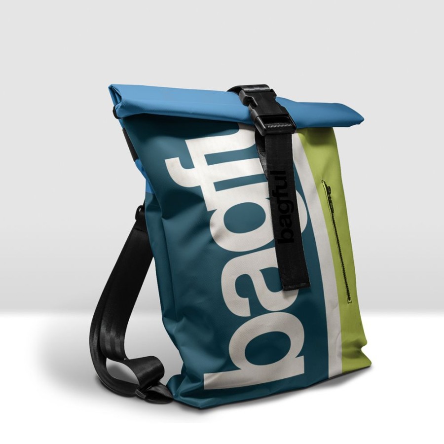 Bagpack Bagful | Blu Verde