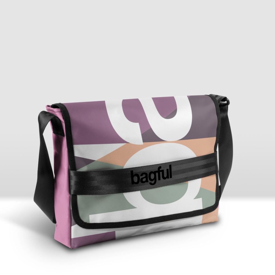 Messenger Bagful | Pink Quartz